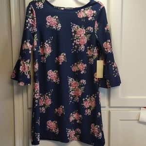 NWT Hot gal bell-sleeved mini dress L